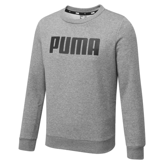 Bluza dziewczęca Puma ESS CREW FL szara 84759503-140 Inna marka