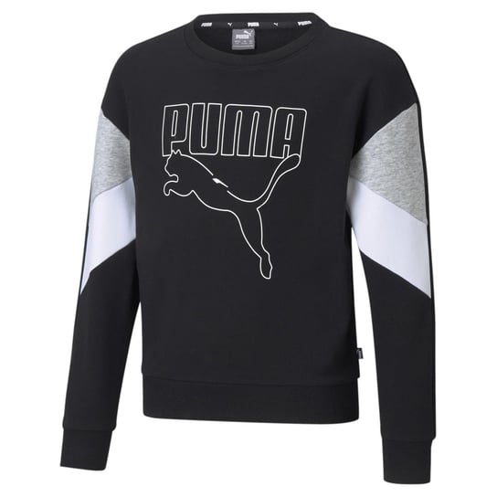 Bluza dziewczęca Puma REBEL CREW NECK czarna 58615601-128 Inna marka