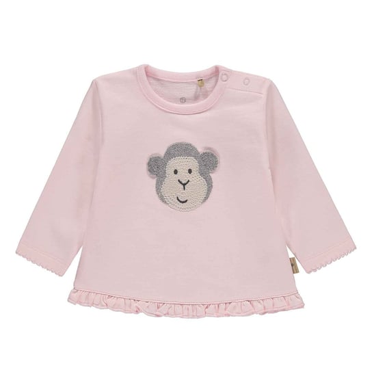 Bluza dziewczęca, różowa z małpką, Bellybutton BellyButton