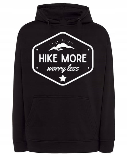Bluza fajny podróżniczy nadruk Hike More r.XL Inna marka
