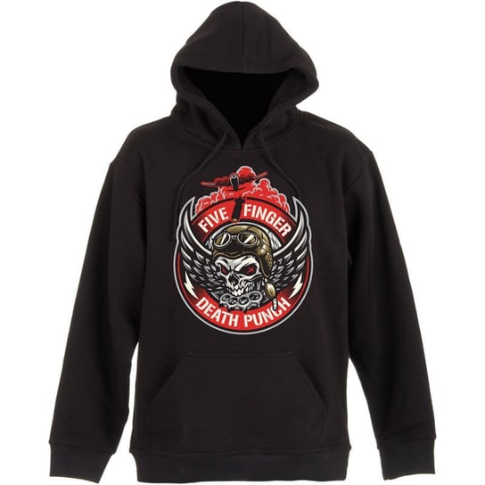 bluza FIVE FINGER DEATH PUNCH - BOMBER PATCH, kangurka z kapturem-L Inny producent