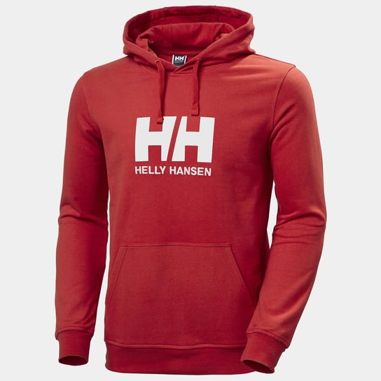 Bluza Helly Hansen HH Logo Hoodie czerwona - M Inna marka