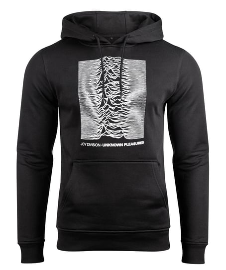 bluza JOY DIVISION - UNKNOWN PLEASURES, kangurka z kapturem-XL Urban Classics