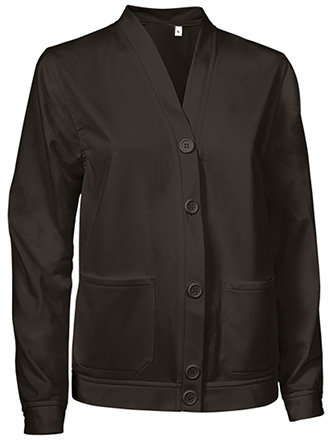 Bluza kurtka medyczna kosmetyczna na guziki czarna roz. XL M&C