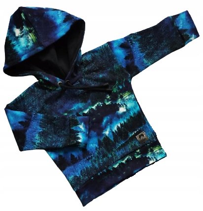 Bluza L Las niebieski Inna marka