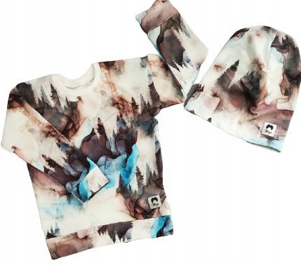 Bluza M Las jasny + czapka Inna marka