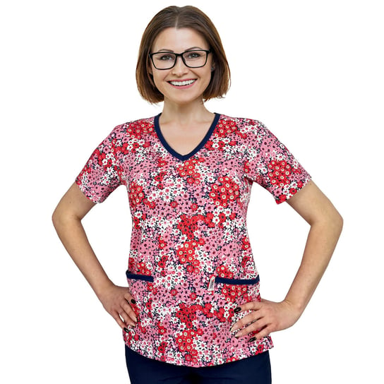 Bluza medyczna 100% bawełna elastyczna W5 roz. 3XL M&C