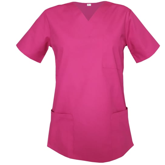 Bluza medyczna, chirurgiczna damska  kolor amarant 3XL M&C