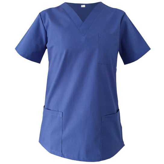 Bluza medyczna, chirurgiczna damska  kolor niebieski L M&C