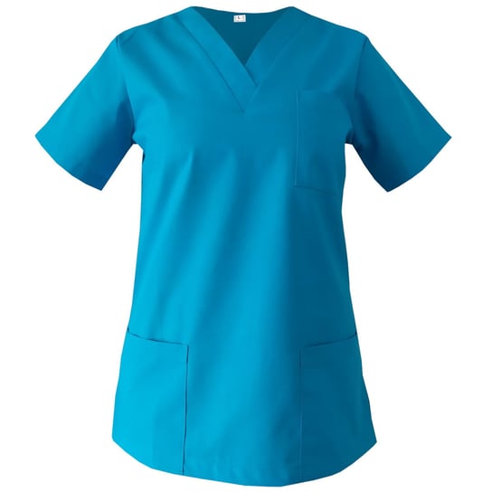 Bluza medyczna, chirurgiczna damska  kolor turkusowy XXL M&C