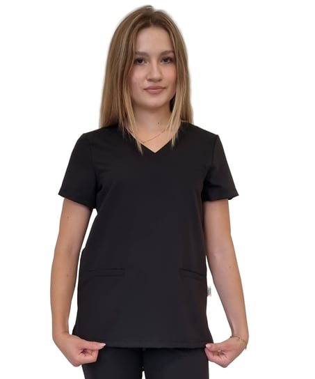Bluza medyczna czarna basic premium roz. M Inna marka