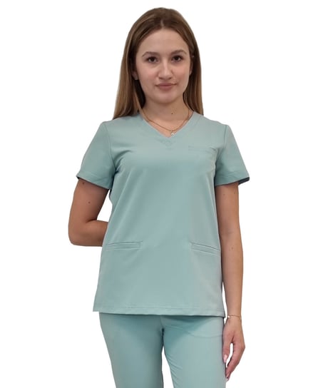 Bluza medyczna miętowa basic premium roz. L Inna marka