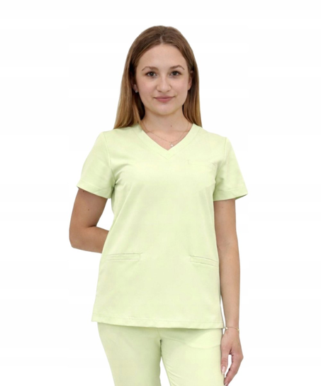 Bluza medyczna pistacja basic premium roz. M Inna marka