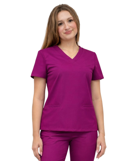 Bluza medyczna purpurowa basic premium roz. M Inna marka