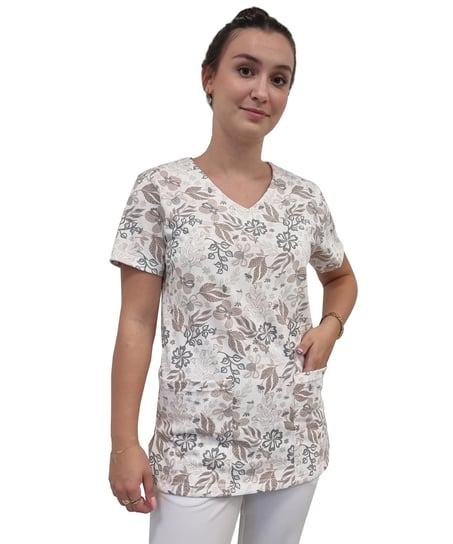 Bluza medyczna W5 elastyczna bawełna roz. S M&C