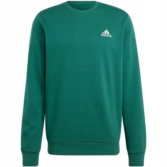 Bluza męska adidas Essentials Fleece zielona IJ8893 L Adidas