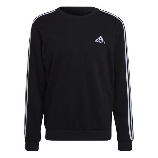 Bluza męska adidas ESSENTIALS FRENCH TERRY 3-STRIPES czarna GK9078-XXL Inna marka