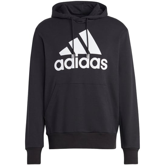 Bluza męska adidas Essentials French Terry Big Logo Hoodie czarna IC9363 S Adidas