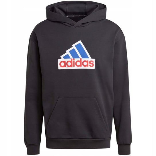 Bluza męska adidas FI BOS HD OLY czarna IS3233 M Adidas