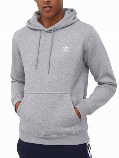 BLUZA męska ADIDAS ORIGINALS IM4525 szara z kapturem M Adidas