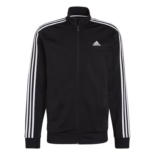 Bluza Męska Adidas Primegreen Essentials Warm-Up 3-Stripes Track Jacket Czarna Adidas