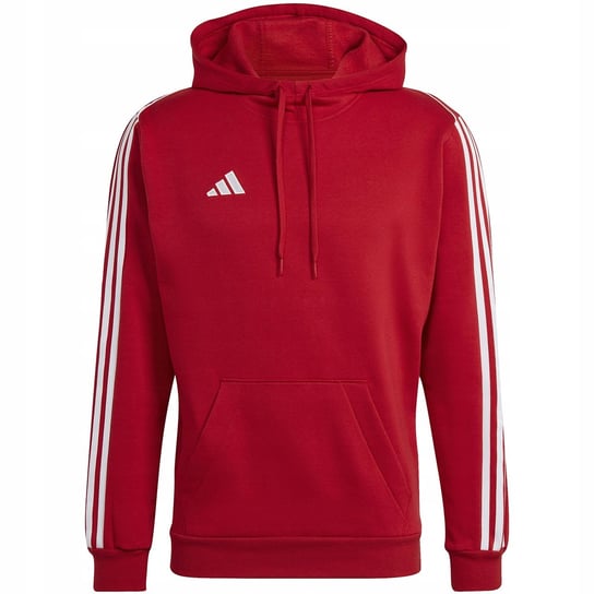 Bluza męska adidas Tiro 23 League Sweat Hoodie czerwono-biała HS3600 XL Adidas