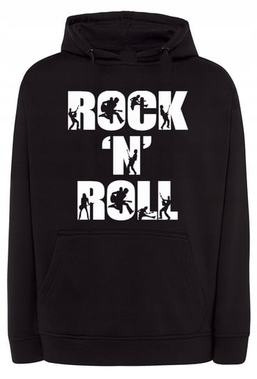 Bluza męska fajny nadruk napis Rock N Roll r.XL Inna marka