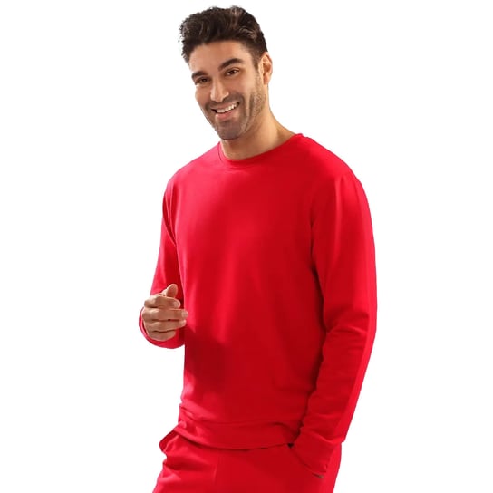 Bluza Męska Justin czerwona Dkaren-XL Inna marka