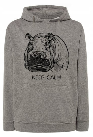 Bluza męska nadruk hipopotam KEEP CALM r.XS Inna marka