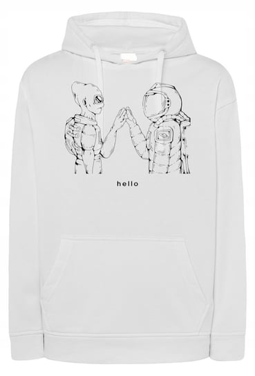 Bluza męska nadruk KOSMICI ALIEN Hello r.XL Inna marka