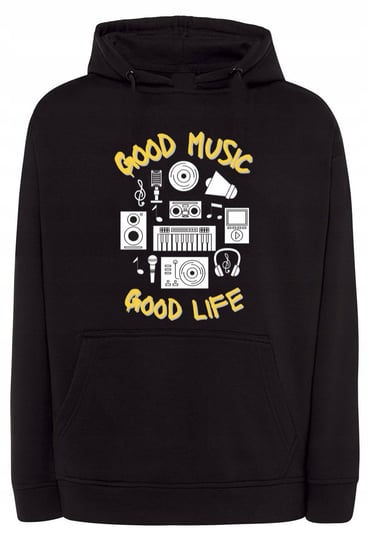 Bluza męska nadruk MUZYKA Good Music r.XL Inna marka