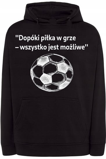 Bluza męska nadruk Piłka jest w grze r.3XL Inna marka