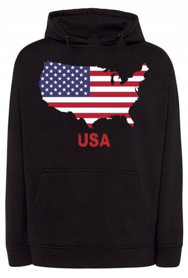 Bluza męska nadruk USA Flaga r.4XL Inna marka
