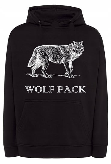 Bluza męska nadruk WILK Wolf Pack r.4XL Inna marka