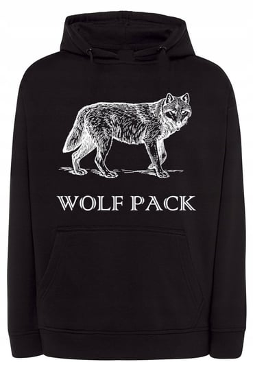 Bluza męska nadruk WILK Wolf Pack r.M Inna marka