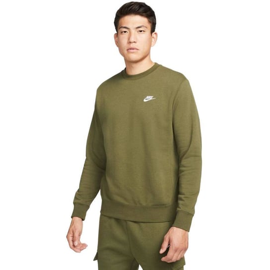 Bluza męska Nike Nsw Club Crw Ft khaki BV2666 326-L Nike