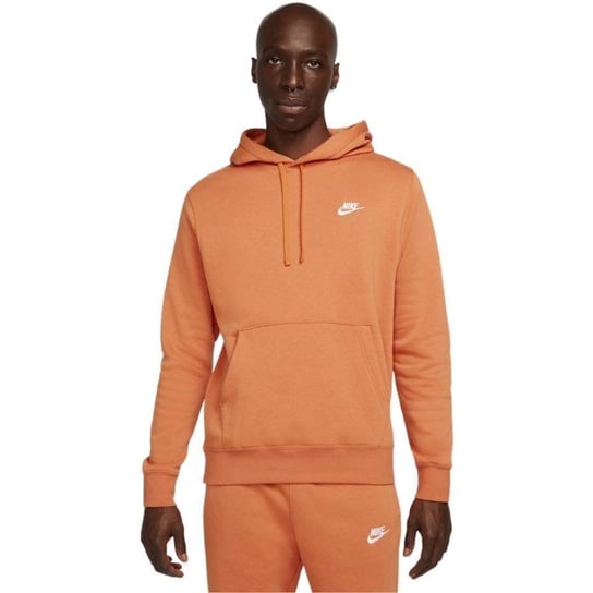 Bluza męska Nike Nsw Club Hoodie Po BB pomarańczowa BV2654 808-M Nike