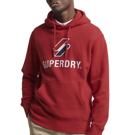 Bluza męska SuperDry Code Sl Stacked Apq Hood sportowa z kapturem-M Superdry