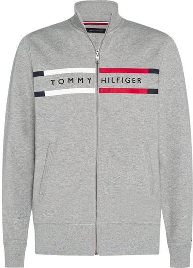 Bluza męska Tommy Hilfiger Logo Zip Through dresowa sportowa-S Tommy Hilfiger