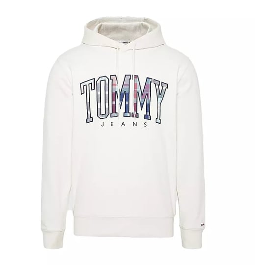 Bluza męska Tommy Jeans Reg Tartan Tommy Hoodie dresowa z kapturem-S Inna marka