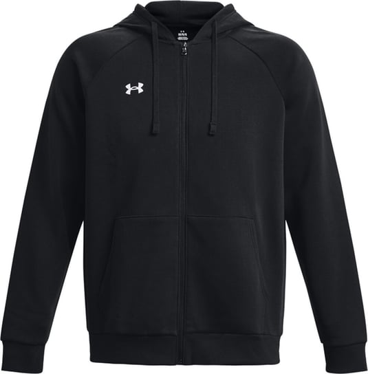 Bluza męska Under Armour Rival Fleece FZ Hoodie czarna 1379767 001-S Under Armour