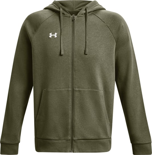 Bluza męska Under Armour Rival Fleece FZ Hoodie khaki 1379767 390-2XL Under Armour