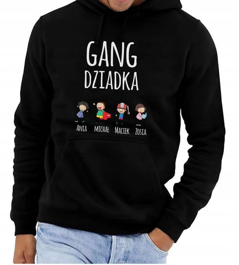 Bluza Męska Z Kapturem Gang Dziadka Prezent Xxl Inna marka