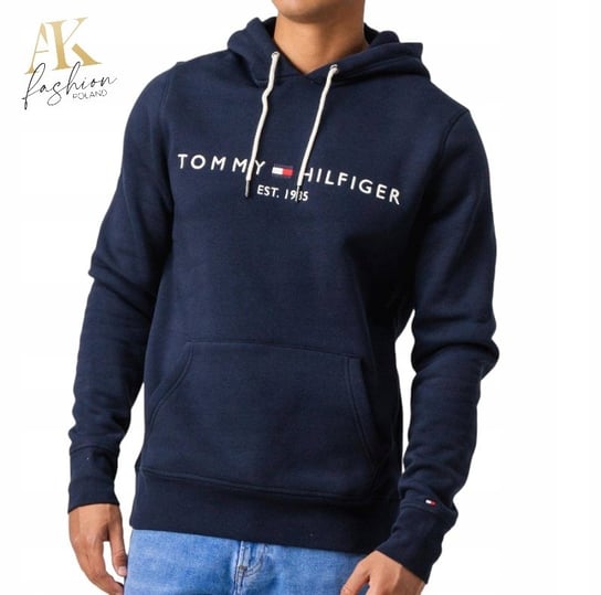 Bluza Męska z Kapturem Tommy Hilfiger MW0MW10752 Granatowa r.XXL Tommy Hilfiger