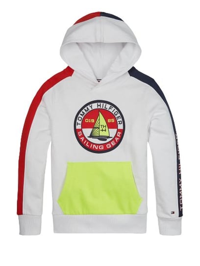 Bluza młodzieżowa Tommy Hilfiger Sailing Colorblock dresowa-164 Tommy Hilfiger