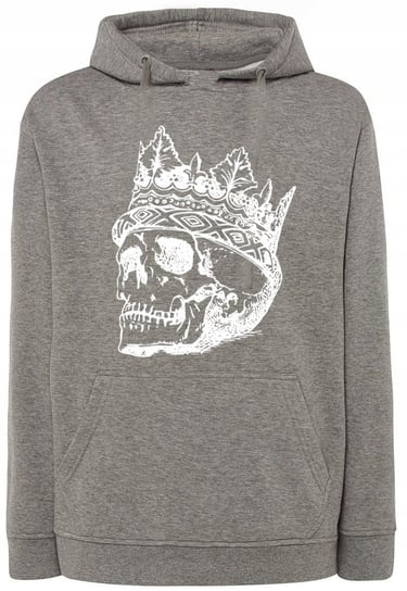 Bluza nadruk Czaszka Skull Król King r.4XL Inna marka