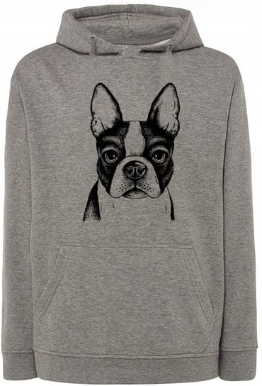 Bluza nadruk pies Boston Terrier r.3XL Inna marka