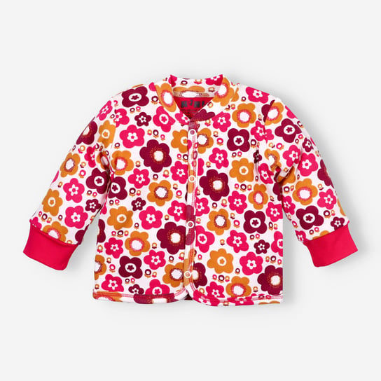 Bluza niemowlęca FOLK NINI z bawełny organicznej dla dziewczynki-56 NINI