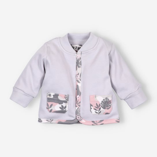 Bluza niemowlęca MORO GIRL z bawełny organicznej dla dziewczynki-92 NINI