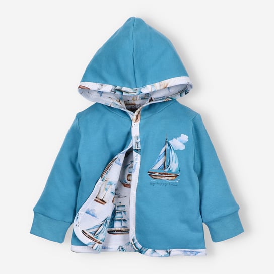 Bluza niemowlęca SHIP z bawełny organicznej dla chłopca-74 Inna marka